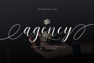 Agency Script: A Timeless Handwritten Typeface for Modern Design