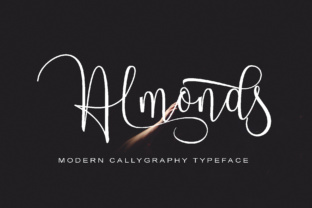 Almonds Script: A Modern Calligraphy Typeface