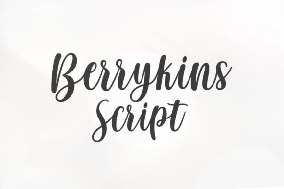 Berrykins Script: A Versatile Font for Creative Expression