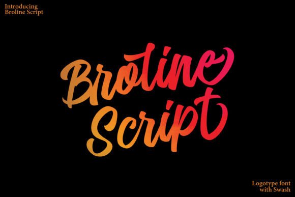 Broline Script: A Timeless Handwritten Touch