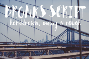 Bronks Script: The Bold, Hand-Painted Font That Adds Personality to Your Designs