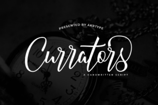 Currators Script: A Handwritten Font with a Modern Twist for Creative Projects