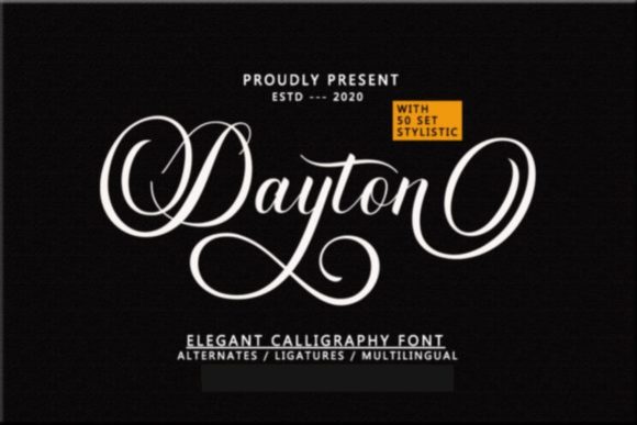Dayton Script: A Versatile Handwritten Font for Design Projects