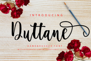 Duttane Script: A Modern Font for Designers and Creators