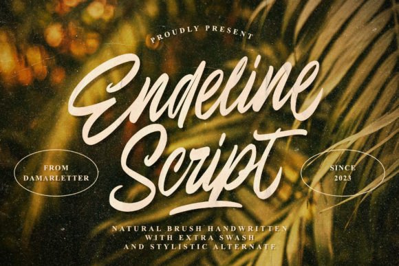 Endeline Script: A Chic Font for Creative Expression
