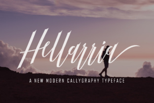 Hellarria Script: A Modern Twist on Handwritten Calligraphy