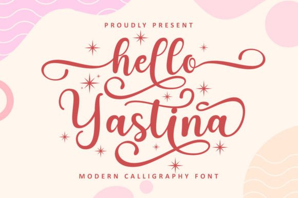 Hello Yustina Script: A Handmade Font for Creative and Professional Expression