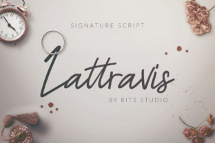 Lattravis Script: The Handwritten Font Redefining Modern Typography