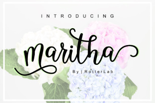 Maritha Script: A Modern Font for Creative and Professional Workflows