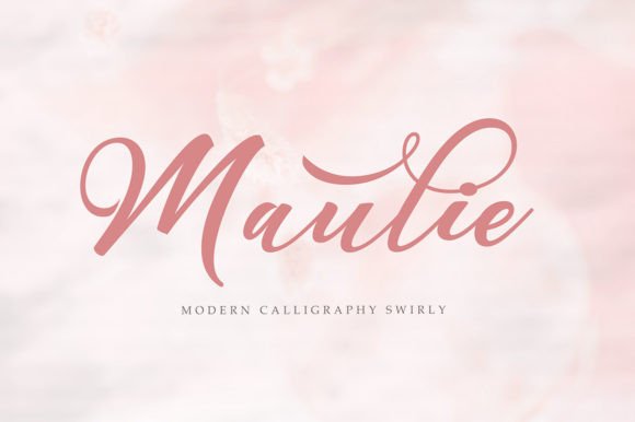 Maulie Script: A Fusion of Timeless Elegance and Modern Calligraphy