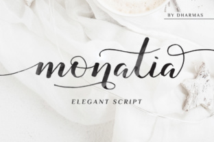 Monatia Script: Elegant Style with Practical Purpose