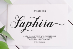 Saphira Script: A Modern Font for Creative and Professional Workflows