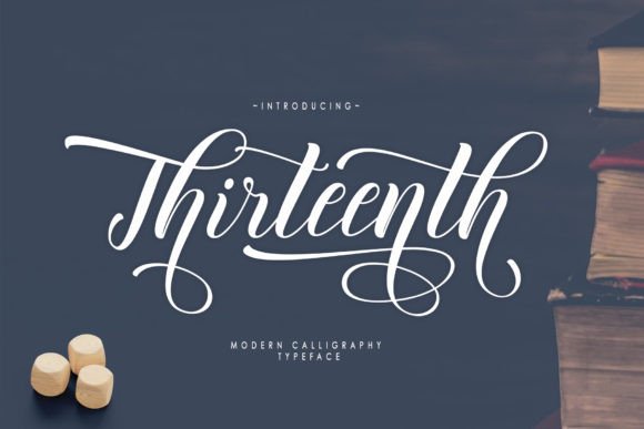 Thirteenth Script: A Font for Creative Expression