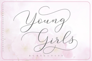 Young Girls Script: A Beautiful Font for Creative Projects