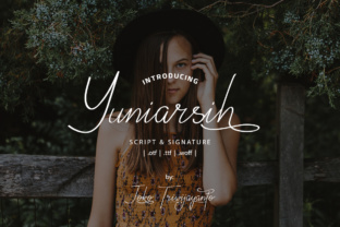 Yuniarsih Script: A Stylish Calligraphy Font for Creative Projects